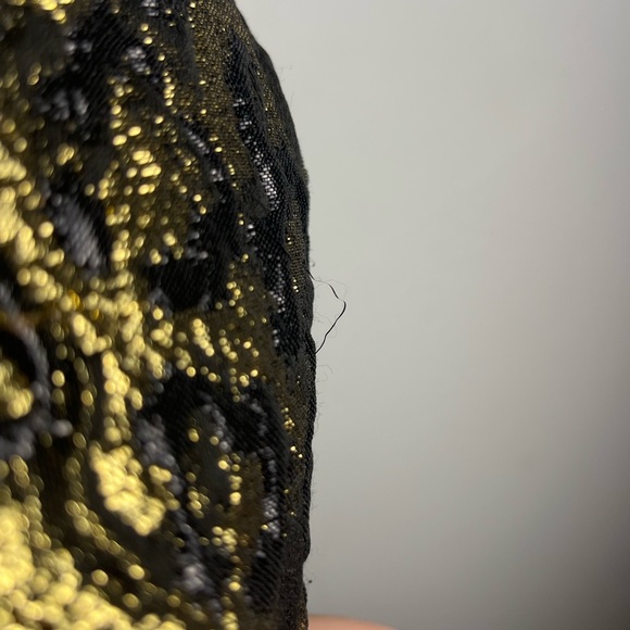Nasty Gal Jacquard Knit Cheetah Print bomber M - Picture 3 of 7